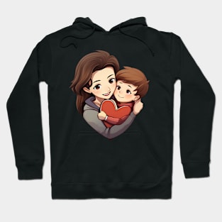 In a mother's love, a child finds the most genuine reflection Hoodie